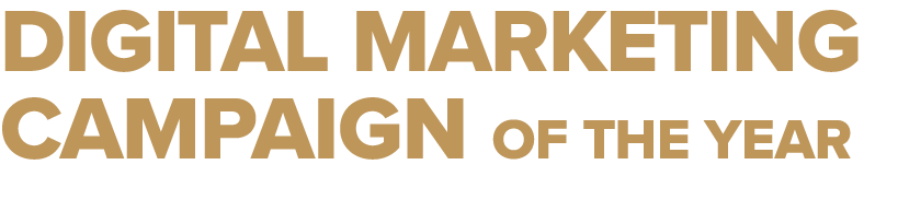 DIGITAL MARKETING CAMPAIGN OF THE YEAR