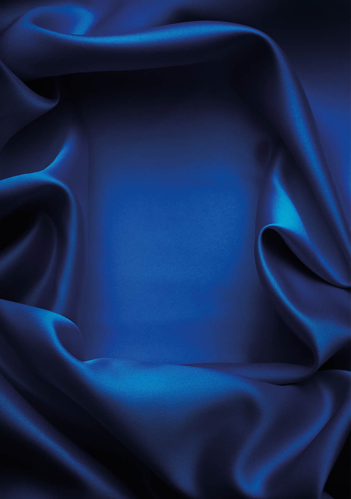 Navy silk background.