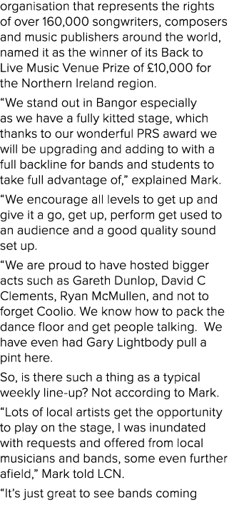 organisation that represents the rights of over 160,000 songwriters, composers and music publishers around the world,...