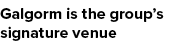 Galgorm is the group’s signature venue