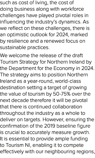 such as cost of living, the cost of doing business along with workforce challenges have played pivotal roles in influ...