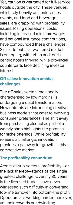 Yet, caution is warranted for full service hotels outside the city. These venues, which rely heavily on conferences, ...