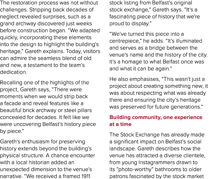 The restoration process was not without challenges. Stripping back decades of neglect revealed surprises, such as a g...