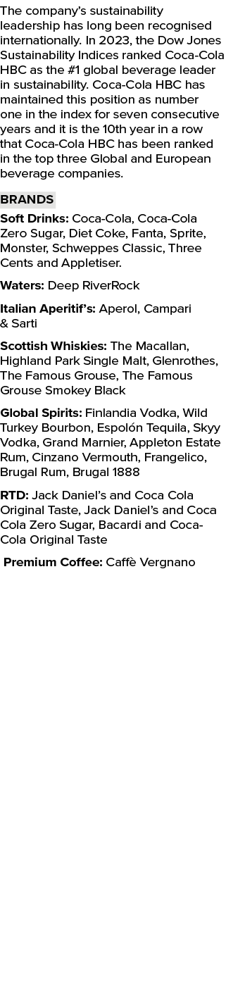 The company’s sustainability leadership has long been recognised internationally. In 2023, the Dow Jones Sustainabili...