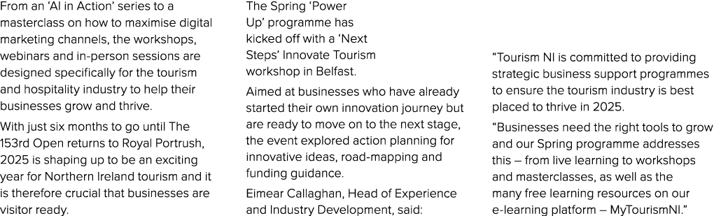 From an ‘AI in Action’ series to a masterclass on how to maximise digital marketing channels, the workshops, webinars...