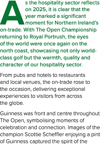 As the hospitality sector reflects on 2025, it is clear that the year marked a significant moment for Northern Irelan...