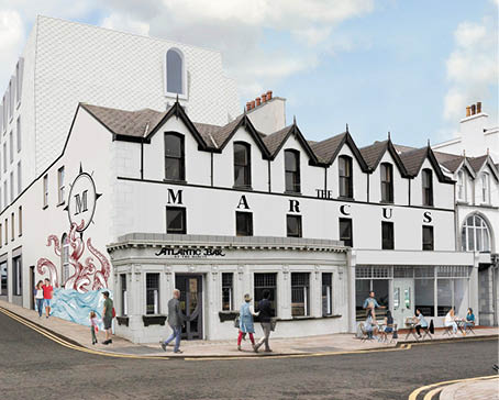 THE MARCUS SHOP FRONT & SIGNAGE.indd