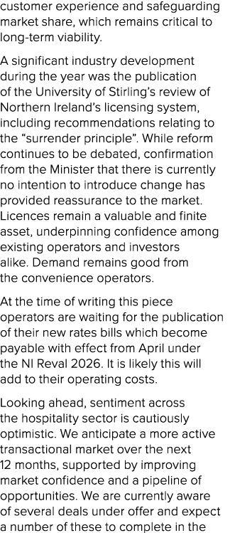 customer experience and safeguarding market share, which remains critical to long term viability. A significant indus...