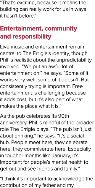“That’s exciting, because it means the building can really work for us in ways it hasn’t before.” Entertainment, comm...