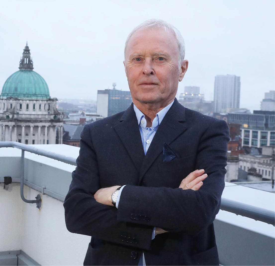 Press Eye - Belfast - Northern Ireland - 27th January 2021 The nomination window for the 24th EY Entrepreneur Of The Year™ is now open, running until 16th March. Each year, EY recognises the unstoppable leaders in entrepreneurial business across the island of Ireland. Photographed at the launch are (L to R) Rob Heron, Partner Lead for EY Entrepreneur Of The Year™ in NI and Bill Wolsey, Founder & MD, Beannchor and winner of the Industry EY Entrepreneur of the Year in 2018. EOY is a world-class development programme that supports, advises and connects a community of entrepreneurs, championing entrepreneurship throughout the island of Ireland.  Photo by Kelvin Boyes / Press Eye.
