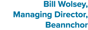 Bill Wolsey, Managing Director, Beannchor