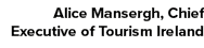 Alice Mansergh, Chief Executive of Tourism Ireland