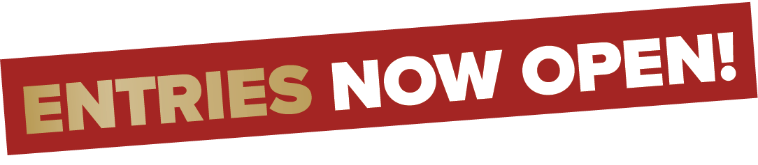 entries now open!