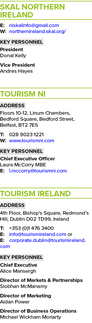 Skal Northern Ireland E: niskalinfo@gmail.com W: northernireland.skal.org/ Key personnel President Donal Kelly Vice P...