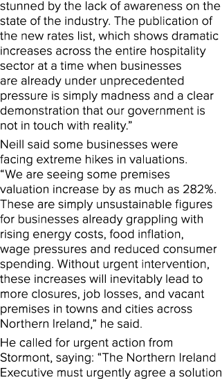 stunned by the lack of awareness on the state of the industry. The publication of the new rates list, which shows dra...
