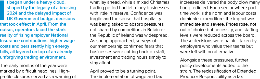It began under a heavy cloud, shaped by the legacy of a bruising 2024 and the delayed impact of UK Government budget ...