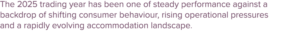 The 2025 trading year has been one of steady performance against a backdrop of shifting consumer behaviour, rising op...
