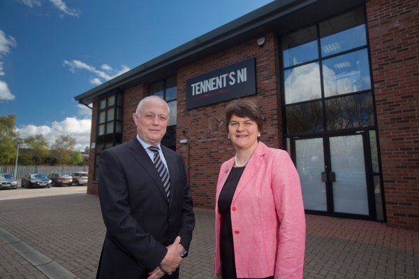 Tennent’s investment brings jobs to Belfast