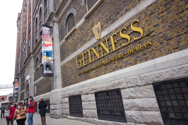 Guinness brewery opens in Dublin