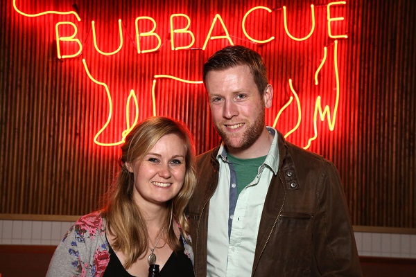 Damian Edgar and Amy Finlay are pictured at the new reinvented Bubbacue, the UK’s & Ireland's first fast-casual barbecue restaurant.