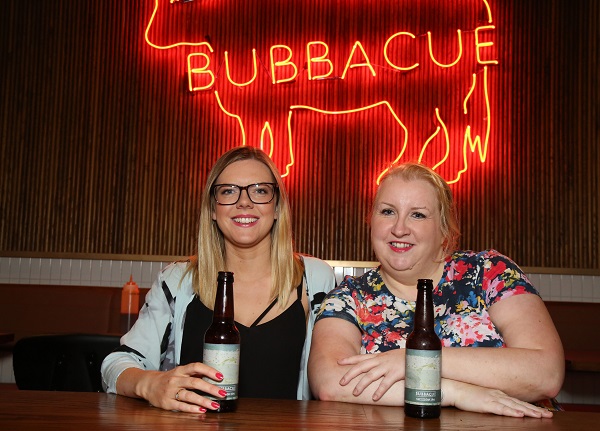 Pictured at the new reinvented Bubbacue, the UK’s & Ireland's first fast-casual barbecue restaurant, is Claire Cromie and Kerry McKittrick.