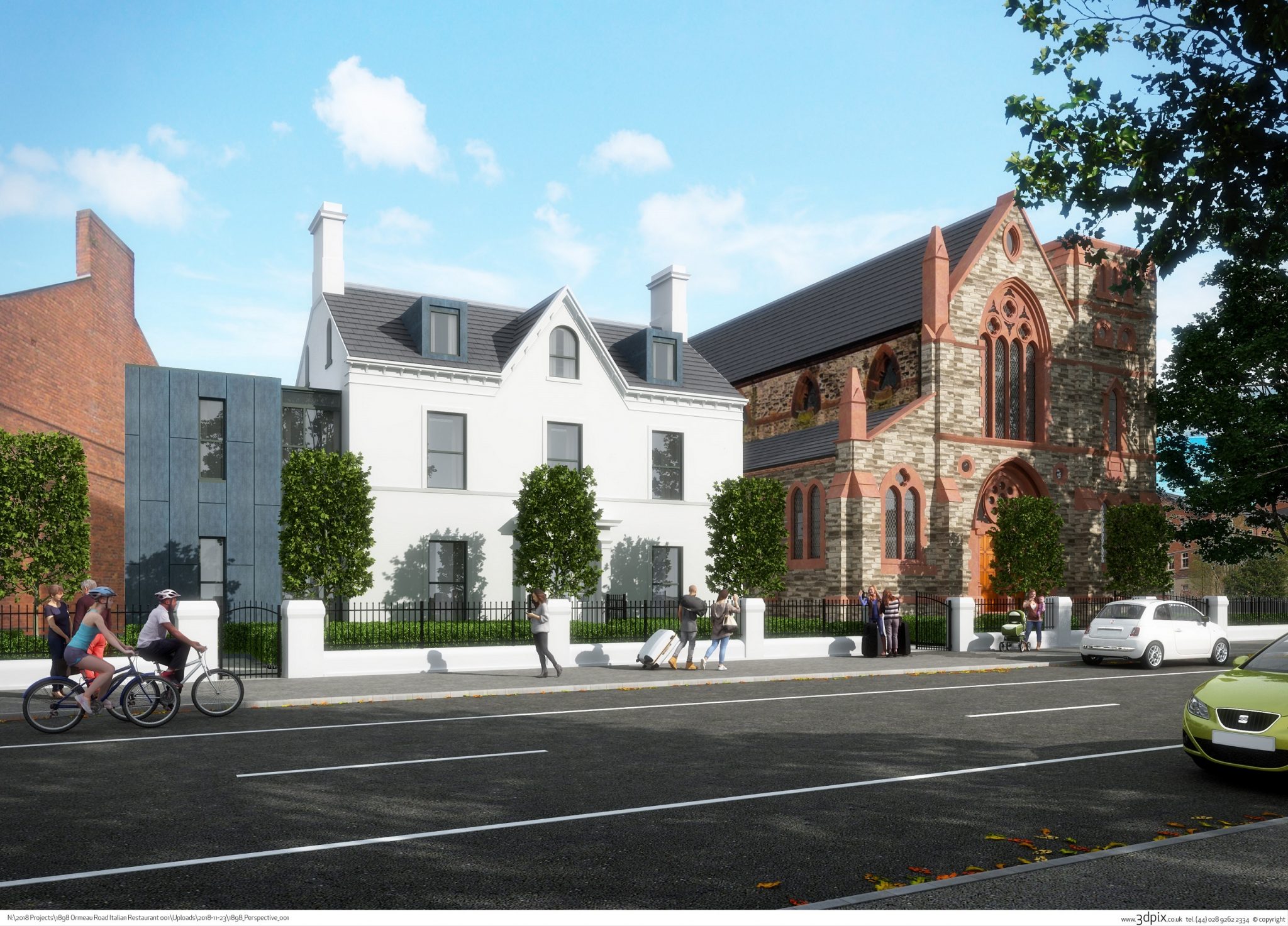 Approval sought for £8m hotel and restaurant in former Belfast church