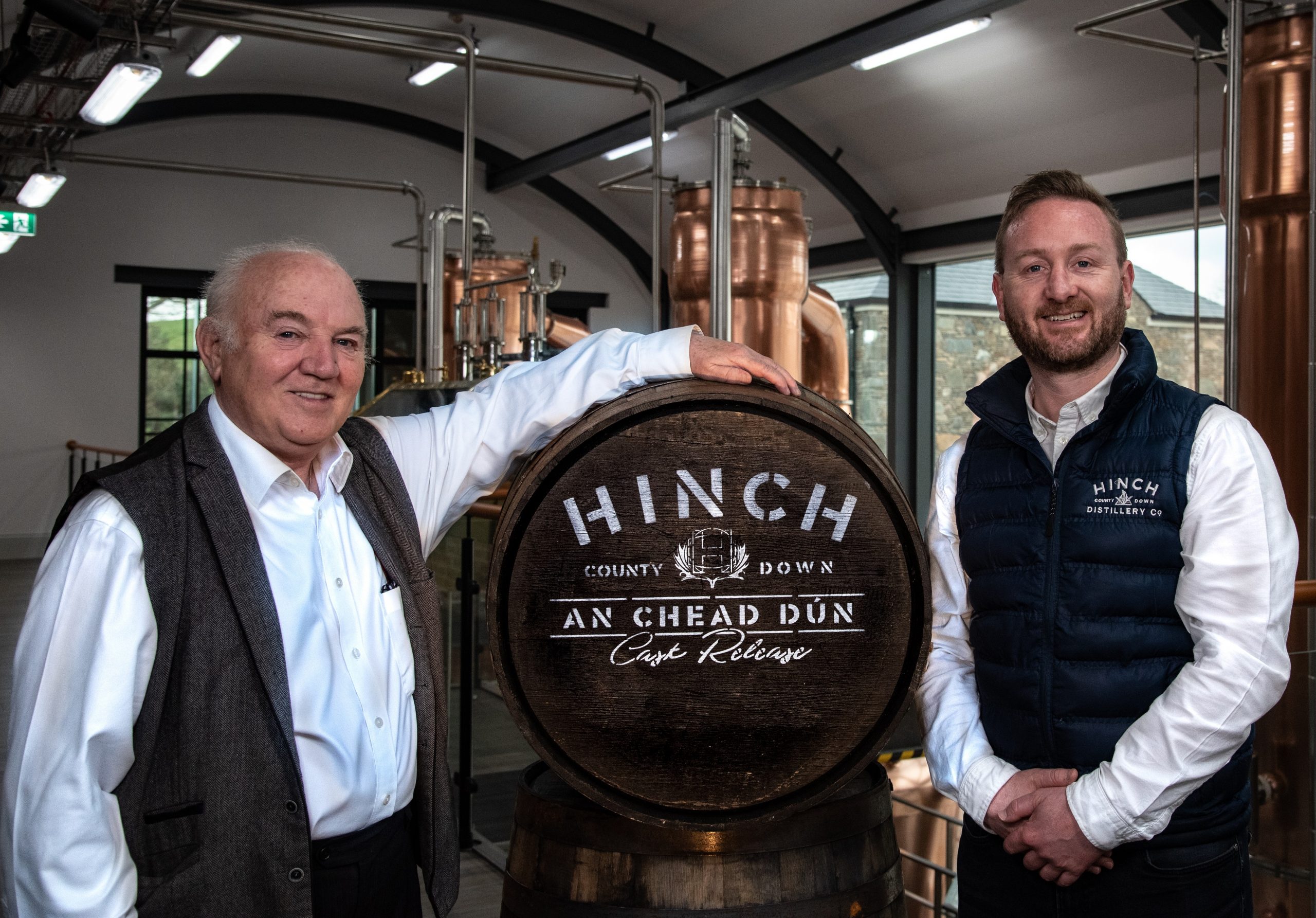 Cask launch at new Hinch Distillery