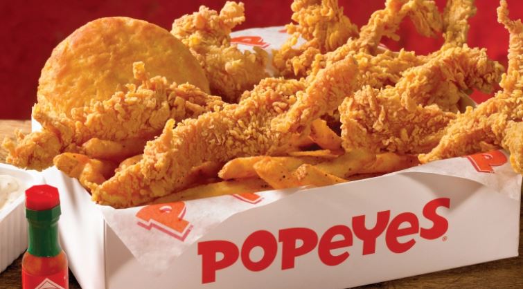 Chicken chain Popeyes to open 350 UK restaurants