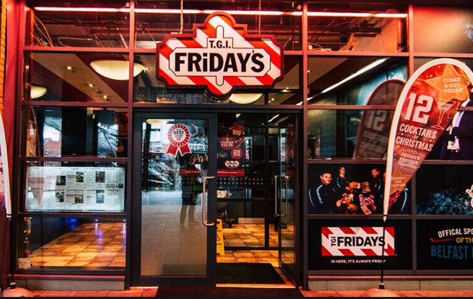 Party over for TGI Fridays in Belfast