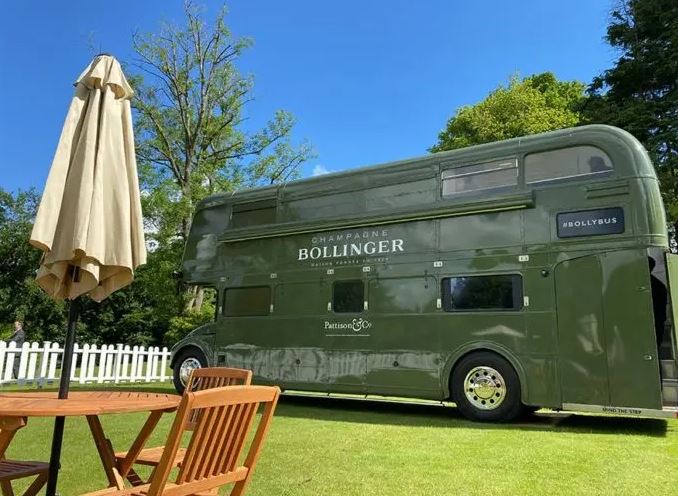 Raise a glass to better days at Culloden’s Bolly Bus