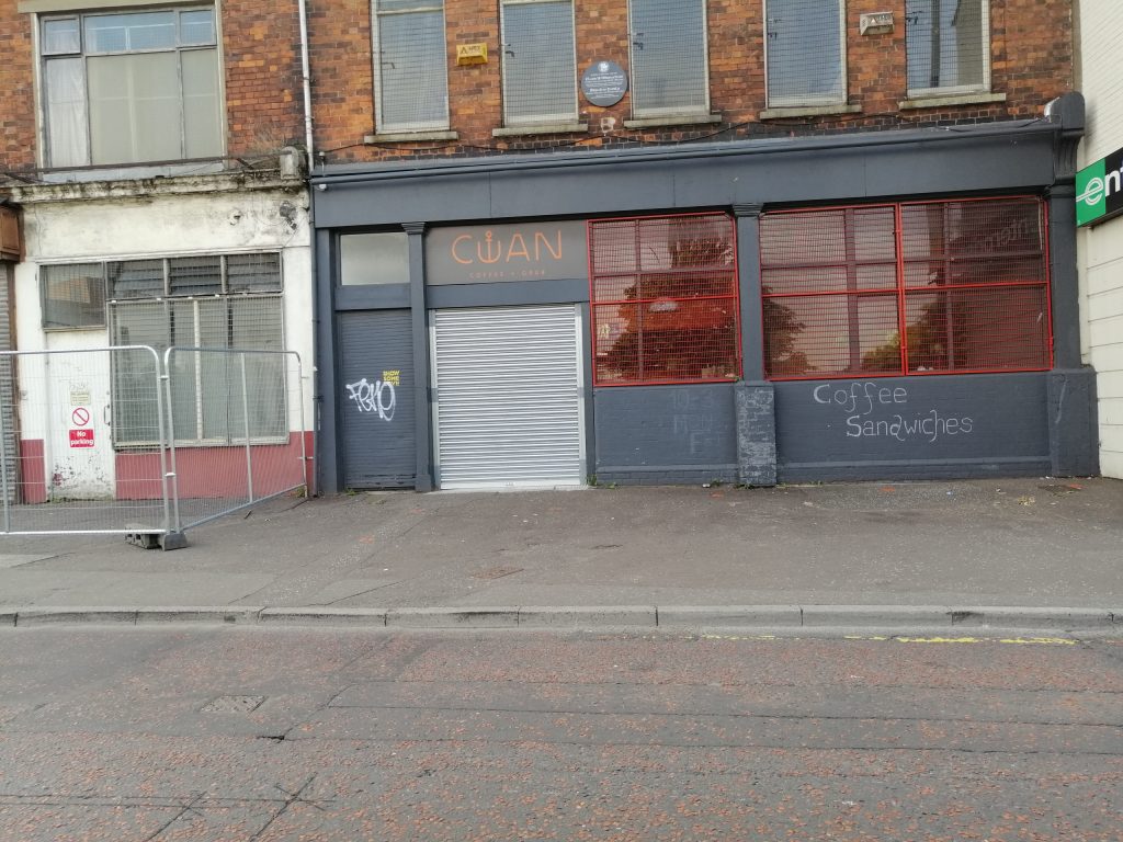 Owners blame 'sectarian campaign' for café closure