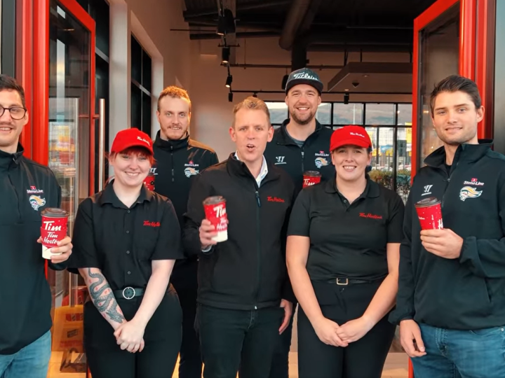 Tim Horton’s opens Boucher branch with big giveaway