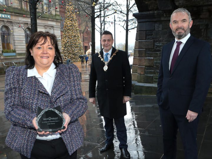 Visit Derry voted Best Local Tourist Board in Ireland