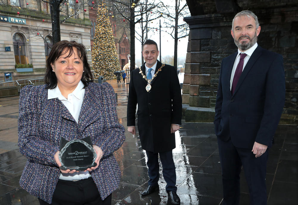 Visit Derry voted Best Local Tourist Board in Ireland
