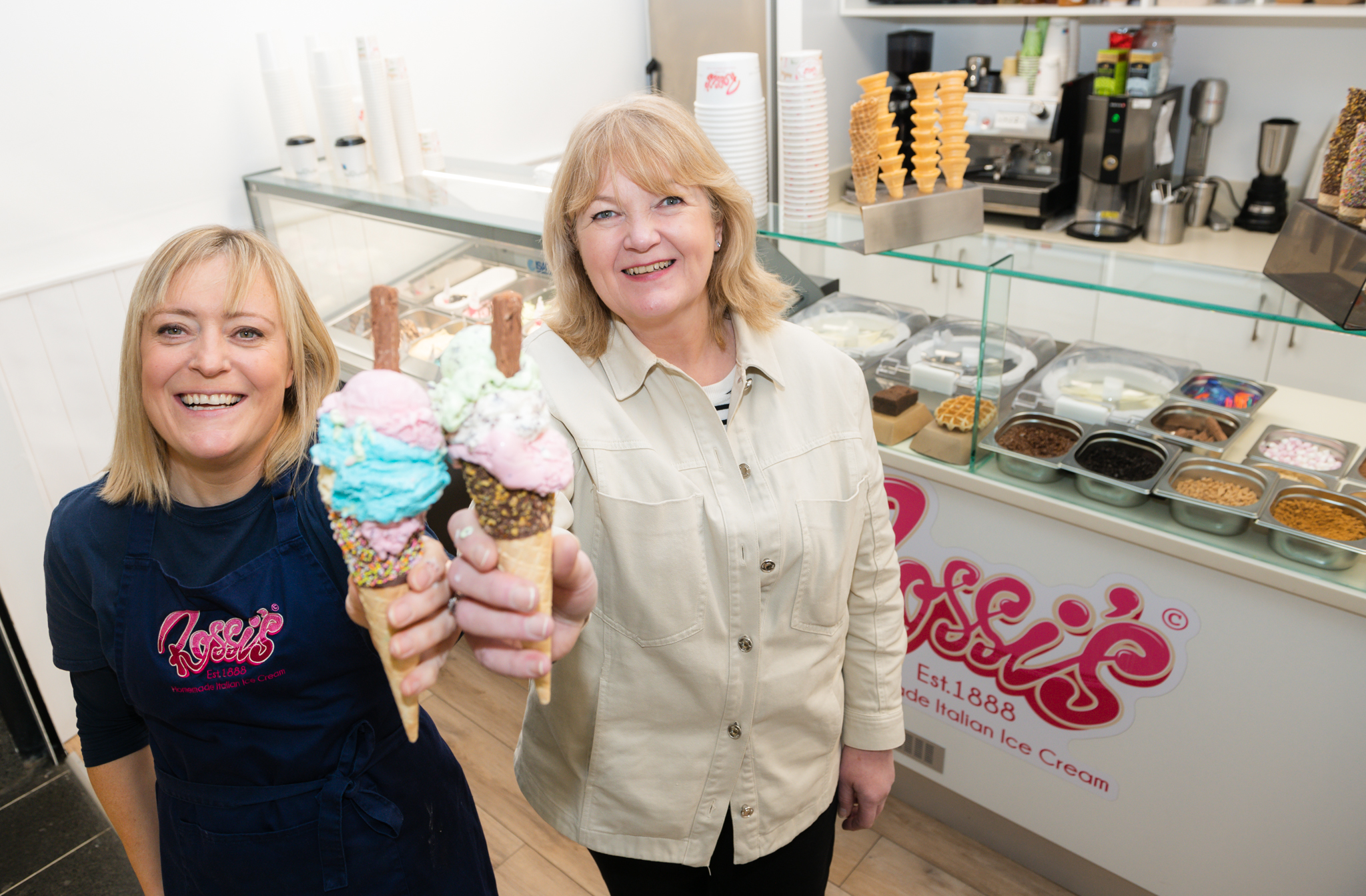 Rossi’s opens second ice cream parlour and ramps up production