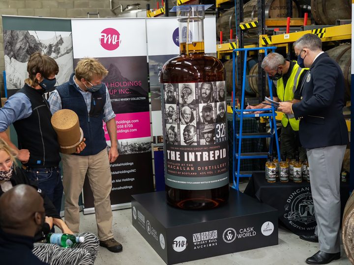 World’s largest bottle of Scotch sold for £1.1m