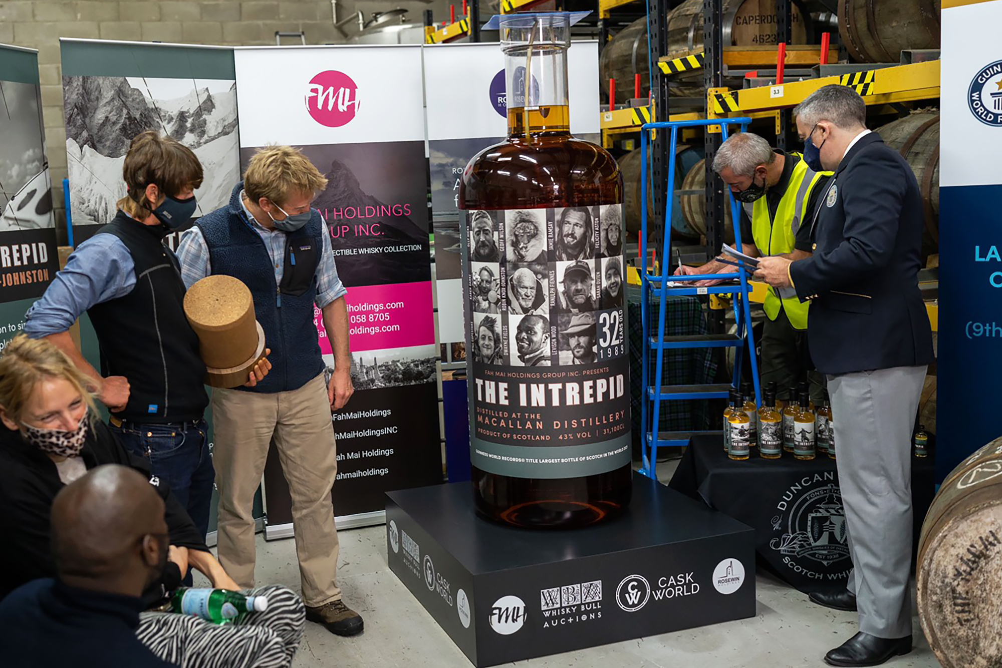 World’s largest bottle of Scotch sold for £1.1m