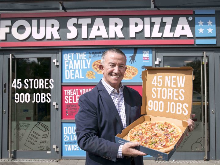 Four Star Pizza to create 900 jobs in NI and Republic