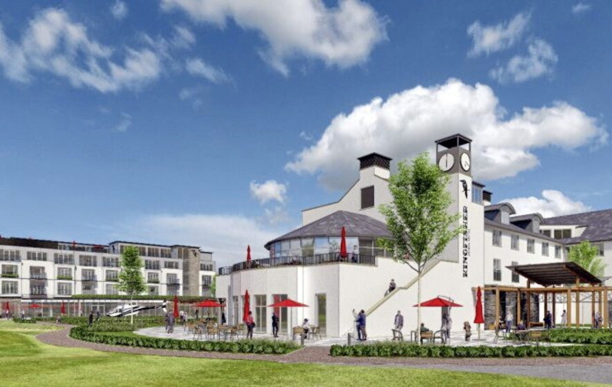 Plans submitted for extensive redevelopment of Hilton Hotel site