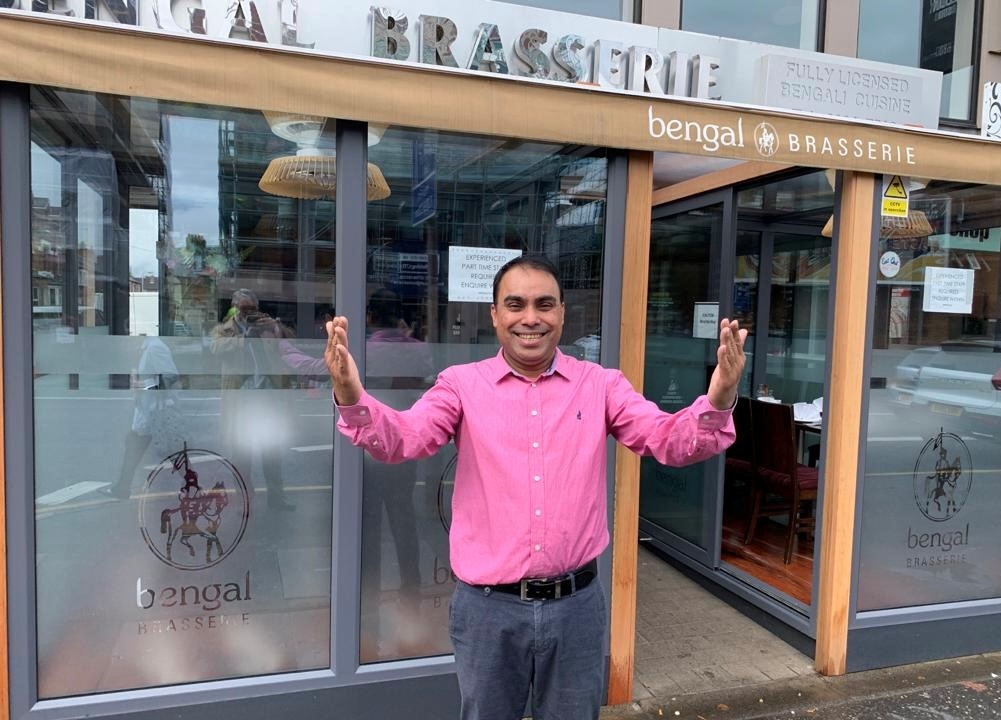 Bengal Brasserie in free Christmas dinners pledge