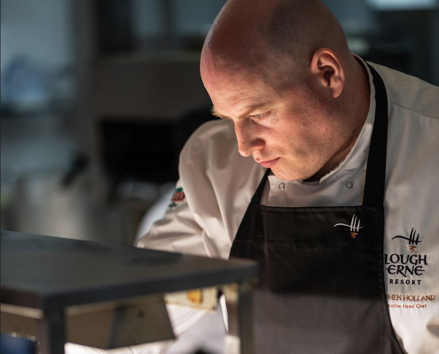 Stephen steps up to take the helm at Lough Erne