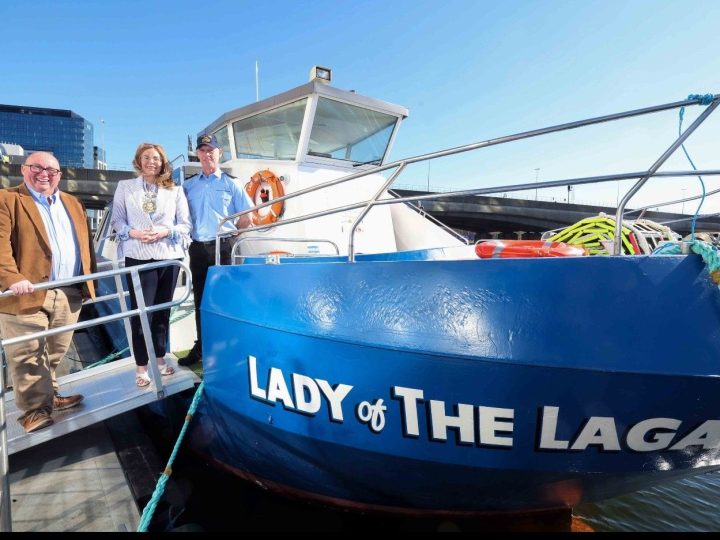 Whiskey entrepreneur launches MV Lady of the Lagan