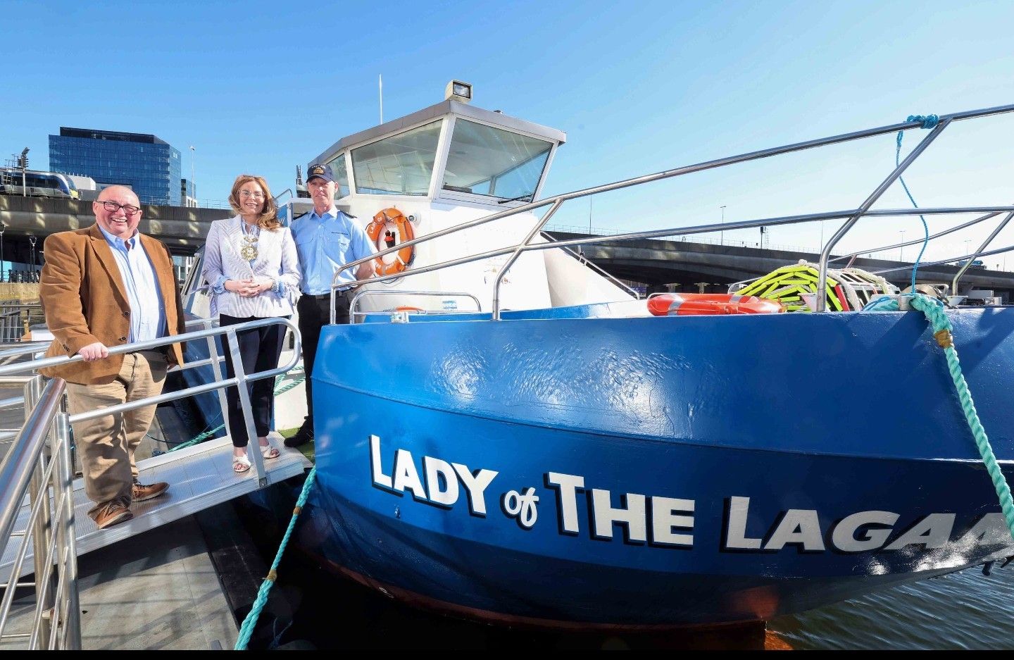 Whiskey entrepreneur launches MV Lady of the Lagan