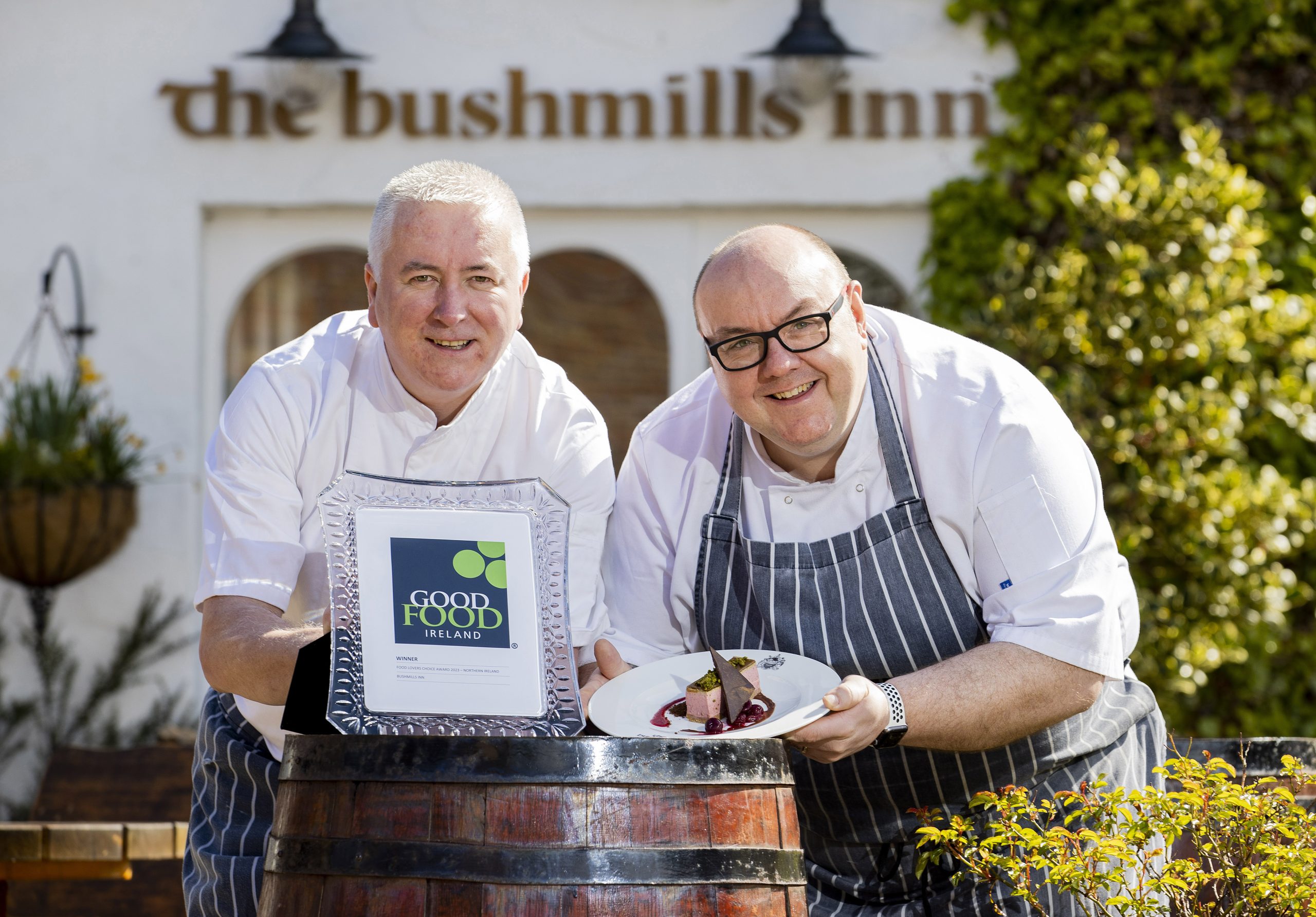 Bushmills Inn wins Food Lovers Choice Award at K Club event