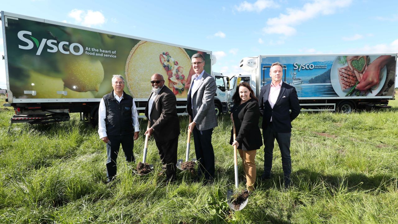 Work begins on new Sysco distribution centre