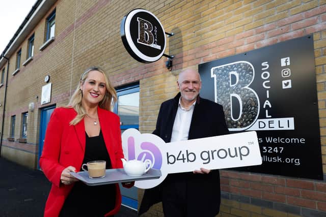 b4b Group connects new social enterprise café for success