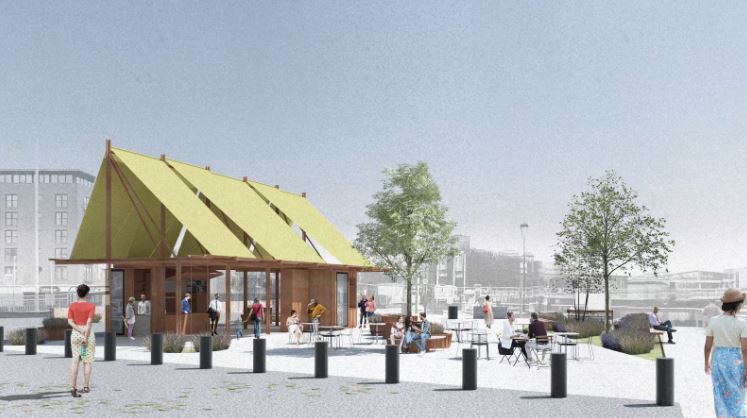 Operator sought for waterfront coffee kiosk