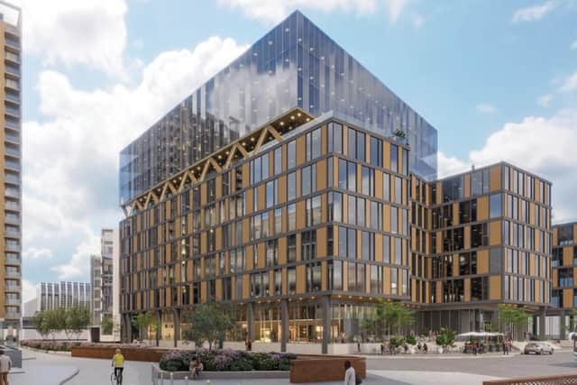 City Quays 5 development  to include restaurant with terrace