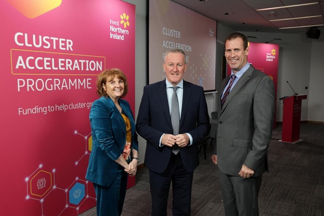 Economy Minister launches new £11 million Cluster Acceleration Programme