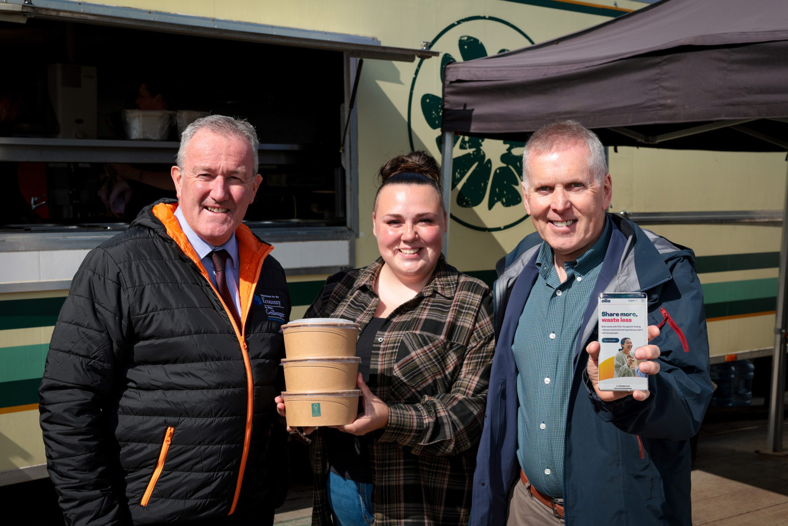 Murphy welcomes partnership between Northern Ireland Screen and Olio to combat food waste